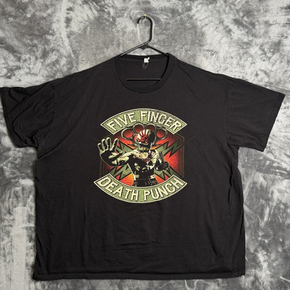 Five Finger Death Punch 2019 Tour Graphic T-Shirt Black Mens 3XL Zuni Sportswear